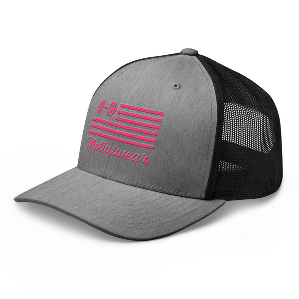 MOTIVEWEAR™ Women’s Permacurv® Flag Logo Hat