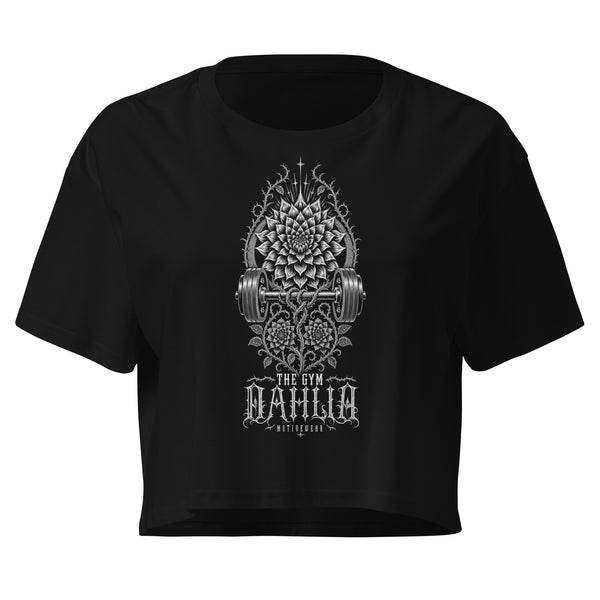MOTIVEWEAR® "The Gym Dahlia" Crop Top